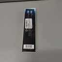 Philips Sonicare C3 Two-in-One - Genuine Replacement Electric Toothbrush Heads, Black, 4 Pack One Year Supply, HX9044/95