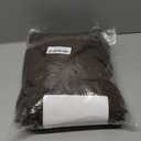 YoungsTex Brown Linen Curtains 84 Inch Length for Living Room, Chocolate Semi Sheer Drapes with Back Tab Rod Pocket Light Filtering for Bedroom Dining Farmhouse, 2 Panel, 52 X 84 Inch