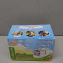 Bubble Machine, 3-in-1 Bubble Maker, Bubble Blower with 3 Bubble Wheels, Make Small | Medium | Big Bubbles for Kids Toddlers, Bubble Toys for Indoor Outdoor Birthday Party (White)