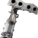 PREMIER MILES Catalytic Converter Compatible with Toyota Camry 2.4L 2007 2008 2009 (For Gasoline Engine Only)(Not for Hybrid)(Front)(EPA Compliant）