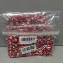 Women's Summer T-Shirt, Large, Red flowers.