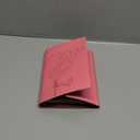 OMEYA Leather Journal Notebook, Refillable Writing Journal Diary Planner, Gifts For Women,Men, Girls, Sister, Friends (Pink, A5-9.3''6.3'')