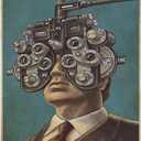 Retro Sign Tin Sign Optometry When Life gets Blurry Adjust Your Focus Vertical Aluminum Sign Wall Decor Shed Garage Man Cave Kitchen 12 X 8 Inch