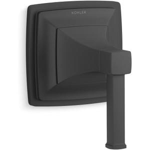 KOHLER T23953-4-BL Riff Single-Handle Transfer Valve Trim Kit, Wall-Mount, Valve Required, Matte Black KOHLER T23953-4-BL Riff Single-Handle Transfer Valve Trim Kit, Wall-Mount, Valve Required, Matte Black