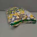 Stretchy Parson Chair Slipcovers for Dining Room Chair seat Covers Chair Protectors for Party Pet Protection Universal Fit Soft Polyester (Set of 6, Yellow Gray Geometric)