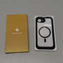 Miracase for iPhone 17e Case& iPhone 16e Case, Full-Body Phone with Built-in Glass Screen Protector, [Magnetic with MagSafe] Military Drop Proof 17 E/ 16 E Cover Bumper 6.1 inch, Black