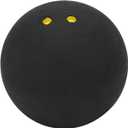 Double Yellow Dot Squash Ball, High Reliability Practical to Use Excellent Performance Rubber Squash Balls for Friends for Practice