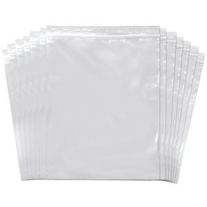 SNL Quality Zipper Lock Reclosable Clear Disposable Plastic Bags, Strong | 8" X 10" - 2 MIL - 100 Bags