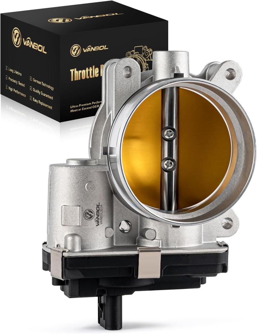 Electronic Throttle Body Compatible with 2014-2023 Chevy Silverado 1500 2500 Suburban Tahoe 2014-2021 GMC Sierra 1500 Limited Yukon XL LD V8 5.3L Replace 12617792 12678224 TB1297