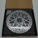 11.8'' Thickness 0.27'' Rear Brake Rotor Compatible with Harley Davidson Electra Glide, Road King, Road Glide, Street Glide, Tri Glide, Performance Superior Heat Dissipation, Stainless Steel Disc Rotors