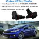 2Pcs Camshaft Position Sensor 39350-2E200, for Hyundai 2017-2020 Elantra 2018-2020 Elantra GT 2018-2021 Kona 2019-2021 Veloster 2.0L Kia 2017-2021 Forte 2017-2018 Kia Forte5 202 Cam Position Sensor