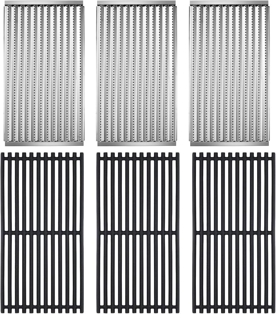 463242516 Emitter Plates Grill Grates Replacement Parts for Charbroil Tru Infrared Grill Parts 463242515 G466-0025-W1A G466-2400-W1 463367016 G474-0017-W1 463246018 463243016 606680 Lowe's 466242515