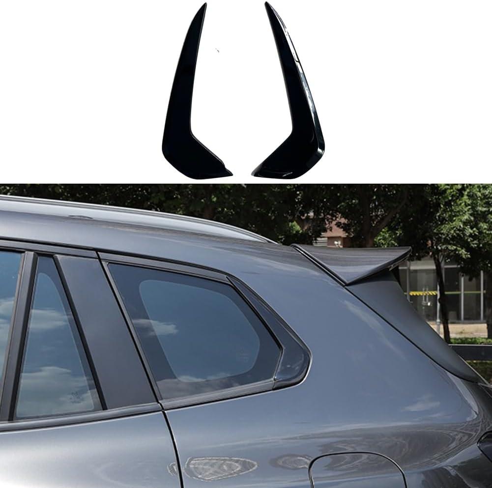 AOKIO Compatible with Mazda CX50 Accessories 2023 2024 2025 Rear Window Molding Trim Cover (Glossy Black)