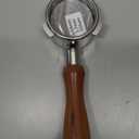 53mm Bottomless Portafilter 3 Ears Fits for CASABREWS CM5418, 3700Essential, 3700Gense, 3700Pro, Gevi 53mm 3 Ears Grouphead, Mr. Coffee Espresso and Cappuccino Machine, Stainless Steel Filter Basket