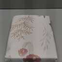 Bedsure Duvet Cover Twin Size - 100% Cotton Reversible Cute Flower Floral Duvet Cover Set with Zipper Closure, 2 Pieces Soft & Breathable PureWoven Shell Beige Bedding Set with 1 Pillow Sham 20"x26"