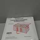 Sattiyrch Plastic Christmas Ornament Storage Box with Trays,Customizable Dividers, Dust-Proof Durable Ornament Organizer Holder,Christmas Storage Containers,Holds 128 x 3 inch Ornaments