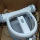 Ingenuity My Bath Seat for Sit-Up Baby Bathing, Sure & Secure Suction Cups, ASTM Safety Tested & Approved, Backrest for Assisted Sitting, Easy Setup & Storage, Gray
