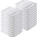Bates- Paint Tray Liner, 9 Inch, 20 Pack, Paint Pans Trays, Plastic Paint Tray, Disposable Paint Tray, Paint Roller Tray, Paint Trays for Painting Walls, Roller Tray Liners, Paint Pan Liners (White)