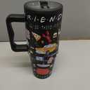 40oz TV Tumbler with Lid and Straw Stainless Steel Coffee Cup Funny TV Show Gifts,Vaccum Insulated Double Wall Coffee Mug for Brithday Anniversary Christmas Gifts