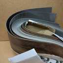 VallisCo Peel and Stick Vinyl Flooring 36 Pack 54 Sq.Ft, Waterproof Vinyl Flooring Peel and Stick for Office, Living Room, Bathroom, Kitchen - Unique Design, Easy to Install Floor, Brown (36 x 6 x 0.1 inches)