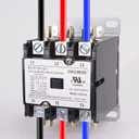 3 Poles Air Conditioner Contactor 40 Amp 120 VAC Coil, Compressor Condenser AC Contactor Definite Purpose Contactor for Heat Pump, Refrigeration System