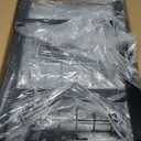 Over The Sink Dish Drying Rack - Adjustable 3 Tier XX-Large Capacity Stainless Steel Drainer with Cutlery & Utensil Holders, Kitchen Storage & Organization, 31.5"-39.5"L x 12"W x 30.5"H, Black