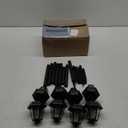 Solar Lights Outdoor 8 Pack Pathway Lights Waterproof with 3000K Vintage Tungsten Filament Light Bulbs for Yard Garden Walkway Driveway Landscape Path