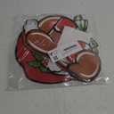 Gingerbread Man Christmas Tree Topper Head Arms and Legs, Xmas Peppermint Candy Santa Hat Decorative Tree Ornaments Decor, Holiday Indoor Home Decorations Party Supplies