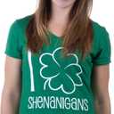 Women's Holiday Costume Tee Shirt Tops, Halloween Christmas Pirate Ladies T-Shirt (Green, M)