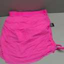 BMJL Women's High Waisted Bikini Sets Retro Swim Skirt Tummy Control Swimsuits Mesh Sarong Wraps Bathing Suits 2025 (Pink, Large)