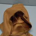 FUTEI Camel Chenille Throw Pillow Covers 18x18 Inch Set of 2,Soft Wide Chevron Textured Cushion Case,Farmhouse Home Decor for Couch Bed Living Room