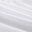 TSUTOMI Bed Skirt King Size Ruffled Bed Skirt with Split Corners, 14 Inch Drop Dust Ruffle Bed Skirts with Platform, Gathered Style, 100% Microfiber, White