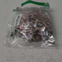 Women's 2 Piece Leopard Bikini Set Cheetah Thong Bikini Sexy Triangle High Cut Swimsuit String Cheeky Bathing Suit (Brown)