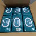 720 Count (12 Packs of 60) Wipes for Adults, 8" x 12" Extra Large Wet Wipes for Incontinence & Cleansing, Disposable Body Shower & Bath Wipes for Elderly Bathing No-Rinse - Vitamin E & Aloe