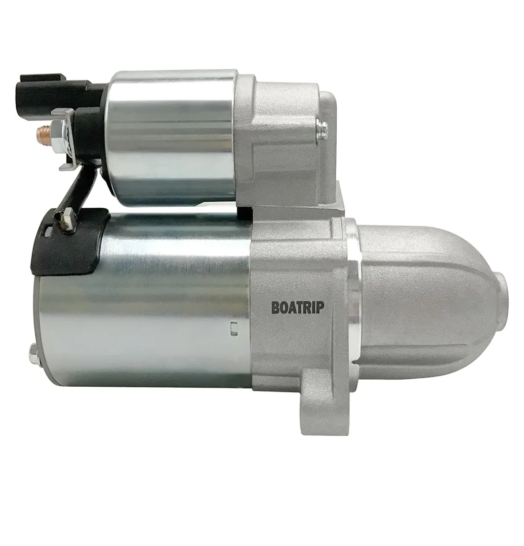 19090 New Starter Motor Replacement for 2009-2014 Hyundai Sonata, 2010-2014 Santa Fe Sport, 2012-2014 Kia Optima, 2011-2014 Sorento, L4 2.4L, OE#: 361002G100, SVA0019, 41012398, 41012399