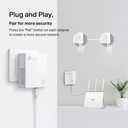 TP-Link AV1000 Powerline Ethernet Adapter KIT - Gigabit Port, Plug Pair &Play, Ethernet Over Power, Nano Size, Power Saving Mode, Network Adapter, Free Expert Help (TL-PA7017 KIT)