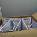 Amazon Basics 3 Ring Binders, 3 Inch, 2 Pack, D-Ring Organizer for School, Home Office, White