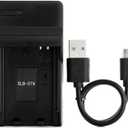 SLB-07A USB Charger for Samsung PL150, PL151, ST45, ST50, ST500, ST550, ST560, ST600, TL100, TL210, TL220, TL225, TL90 Camera and More