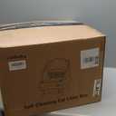 Automatic Cat Litter Box Self Cleaning - App Control, Open-Design, Smart Health Monitor, Suitable for Medium Cats and Kittens, Anti-Pinch Safety, Quiet Operation, A Trusted Companion for Life - White