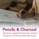 Strathmore 300 Series Sketch Pad, 11x14 inch, 100 Sheets, Top Wire - Artist Sketchbook for Drawing, Illustration, Art Class Students