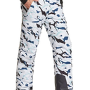 TSLA Men's Winter Snow Pants, Waterproof Insulated Ski Pants, Ripstop Windproof Snowboard Bottoms, Size M, Long