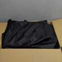 10-Pack Black Tablecloths for Rectangle Tables, 60 x 120 Inches, Stain-Resistant Polyester Fabric for 6 Foot Tables - Washable Table Covers for Weddings, Banquets, Birthday Parties, Events