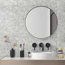 Granite Contact Paper for Countertops Peel and Stick Wallpaper Removable Self Adhesive Stick on Wallpaper Vinyl Temporary Marble Countertop Contact Paper Grey Kitchen Backsplash 15.8" x78" (Gray)