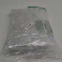 Clear Vinyl Tarp 6X8ft, Clear Tarps Heavy Duty Waterproof Tarp Cover with Grommets and Reinforced Edge, 14Mil Transparent Tarpaulin for Patio Enclosure, Outdoor Rainproof Canopy, Chicken Coops Cover (8x6ft)