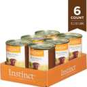 Instinct Original Wet Dog Food, Grain Free Recipe - Real Rabbit, 13.2 oz. Cans (Pack of 6)