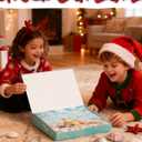 Natural Ocean Christmas Advent Calendar 2025 for Kids, 24 Days of Random Shells, Conchs, Starfish Blind Box Christmas Countdown Gift for Boys, Girls, Teens & Adults Sustainable Coastal Gift