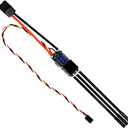 SEQURE 120A Brushless ESC 2-8S Electric Speed Controller 12V 3A BEC with XT60 & 4.0mm Bullet Plug for RC Crawler Car, Climbing Car, RC Ship - Escape 32