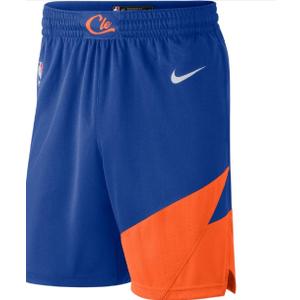 Portland Trail Blazers Youth 8-20 Official Swingman Dri-Tek Performance Shorts (Large, Cleveland Cavaliers Blue City Edition Shorts)