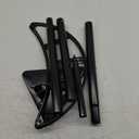 Suchek Metal Garden Hose Holder Stake, Freestanding, Heavy Duty Water Hose Stand, In Ground Hose Rack Organizer for Outside Yard (Black)