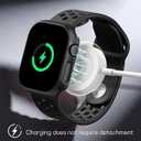 5 x 2 Pack Case for Apple Watch Screen Protector, Hard PC Case with Tempered Glass Protective Cover Guard Bumper, Slim Apple Watch Cover for iWatch Series 11 Series 10 - Black/Black 46mm